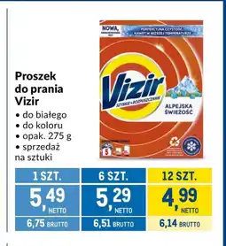 Makro Proszek do prania Vizir oferta