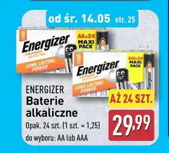 ALDI Baterie Energizer oferta