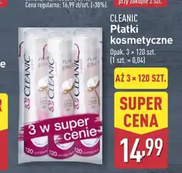 ALDI Płatki kosmetyczne Cleanic oferta