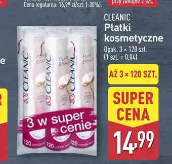 ALDI Płatki kosmetyczne Cleanic oferta