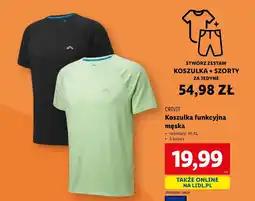 Lidl Koszulka męska Crivit oferta