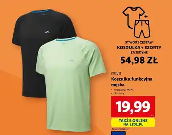 Lidl Koszulka męska Crivit oferta