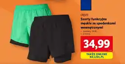 Lidl Szorty męskie Crivit oferta