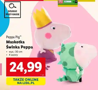 Lidl Maskotka Peppa Pig oferta