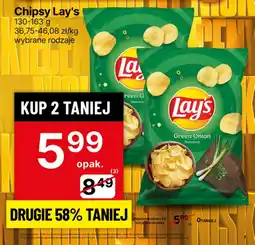 Delikatesy Centrum Chipsy Lay's oferta