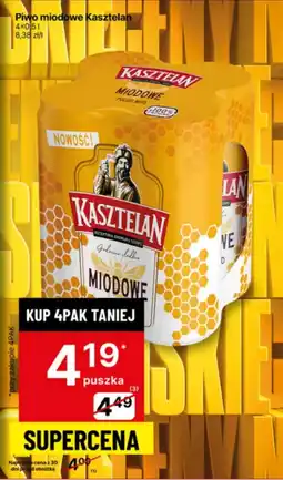 Delikatesy Centrum Piwo Kasztelan oferta