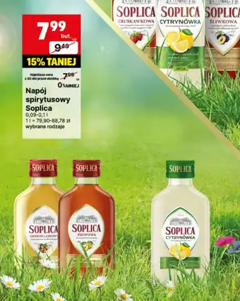 Delikatesy Centrum Napój spirytusowy Soplica oferta