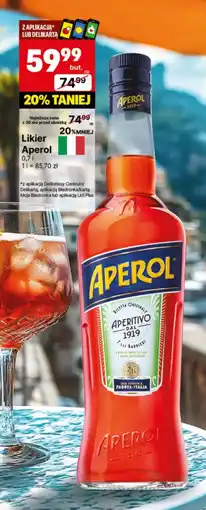 Delikatesy Centrum Likier Aperol oferta