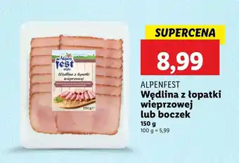 Lidl Wędlina Alpenfest oferta