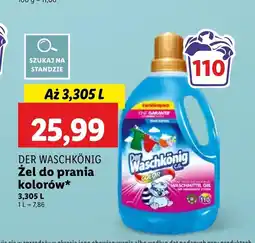 Lidl Żel do prania DER WASCHKÖNIG oferta