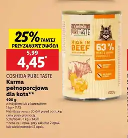 Lidl Karma dla kota Coshida oferta