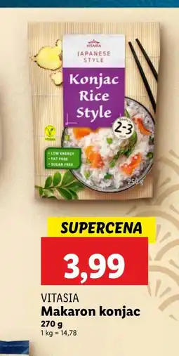 Lidl Makaron Vitasia oferta