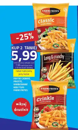 Hildebrandt Frytki cienkie, proste, karbowane Farm Frites oferta
