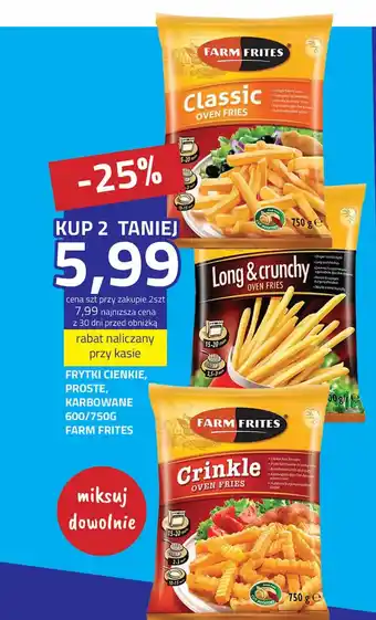 Hildebrandt Frytki cienkie, proste, karbowane Farm Frites oferta