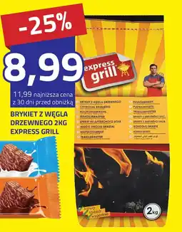 Hildebrandt Brykiet z węgla drzewnego Express Grill oferta