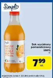 Carrefour Express Sok pomarańczowy Simpl oferta