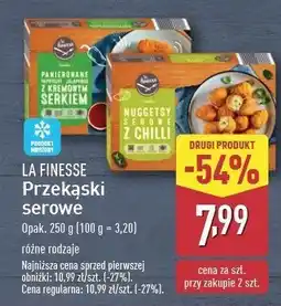 ALDI Nuggetsy serowe z chilli La finesse oferta