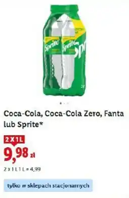 Lidl Coca-Cola, Coca-Cola Zero, Fanta lub Sprite oferta