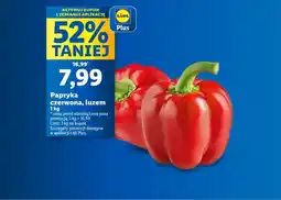 Lidl Papryka czerwona, luzem oferta
