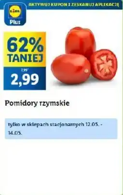 Lidl Pomidory rzymskie oferta