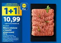 Lidl Mięso mielone z łopatki wieprzowej oferta