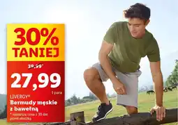 Lidl Bermudy męskie oferta