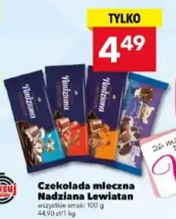 Lewiatan Czekolada mleczna Nadziana Lewiatan oferta