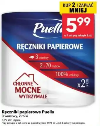 Lewiatan Ręczniki papierowe Puella oferta