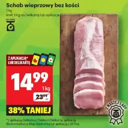 Delikatesy Centrum Schab wieprzowy bez kości oferta