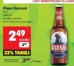 Delikatesy Centrum Piwo Harnaś oferta
