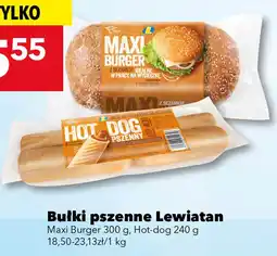 Lewiatan Bułki pszenne Lewiatan Hot-dog 240g oferta