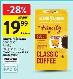 Intermarche Kawa mielona Eduscho Family 500g oferta