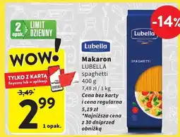 Intermarche Makaron Lubella spaghetti 400g oferta