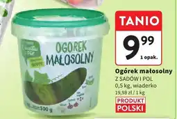 Intermarche Ogórek małosolny 0,5 kg wiaderko Intermarche oferta