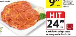 Intermarche Karkówka wieprzowa w marynacie bez kości Intermarche oferta