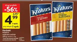 Intermarche Parówki z piersi kurczaka KRAKUS oferta