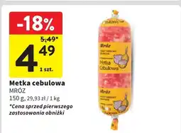 Intermarche Metka cebulowa MRÓZ oferta