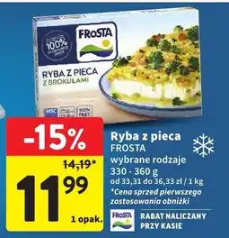 Intermarche Ryba z pieca FROSTA oferta