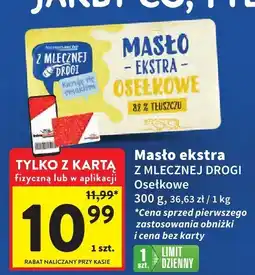 Intermarche Masło ekstra osełkowe 300g Z Mlecznej Drogi oferta