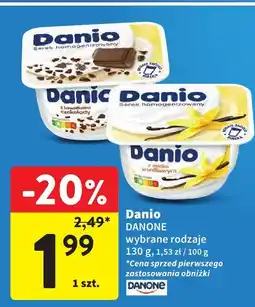 Intermarche Danio Danone 130g oferta