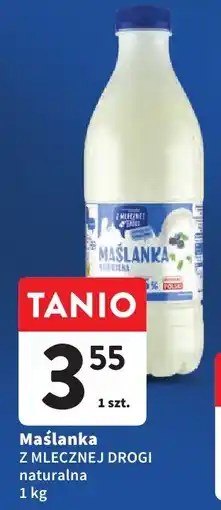 Intermarche Maślanka naturalna 1l Z Mlecznej Drogi oferta