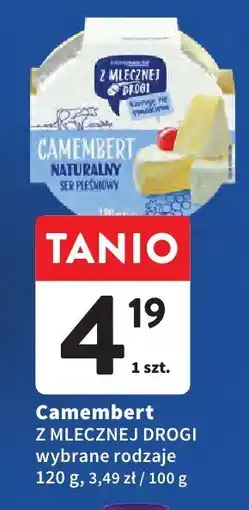 Intermarche Camembert naturalny 120g Z Mlecznej Drogi oferta