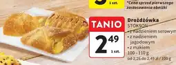 Intermarche Drożdżówka z nadzieniem serowym 100-110g Stokson oferta