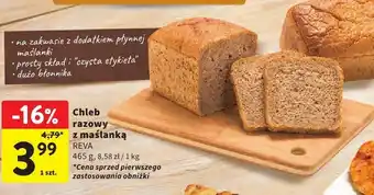 Intermarche Chleb razowy z maślanką 465g Reva oferta