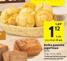 Intermarche Bułka pszenna jogurtowa 73g Reva oferta