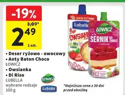 Intermarche Deser ryżowo-owocowy ŁOWICZ Sernik na zimno oferta