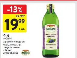 Intermarche Olej MONINI z pestek winogron 0,5 l oferta