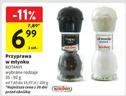 Intermarche Przyprawa w młynku KOTANYI 35-92 g oferta