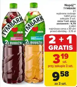 Carrefour Napój TYMBARK oferta