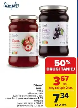 Carrefour Dżem SIMPL oferta